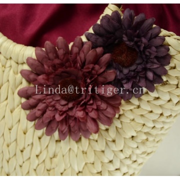 Summer Vintage Rattan Straw Knitted Bag Handbag