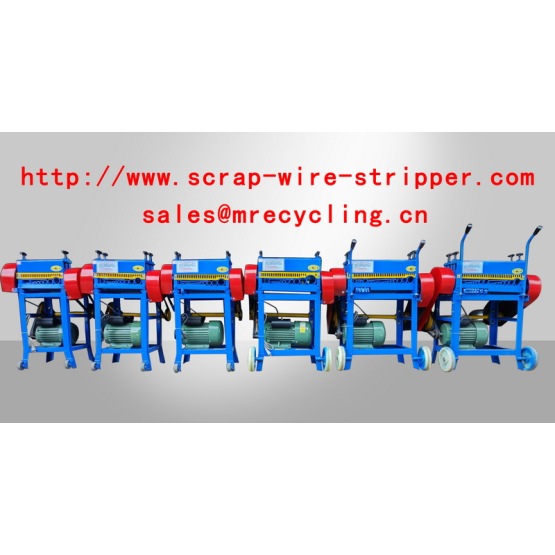 semi-automatic  copper cable wire peeling machine