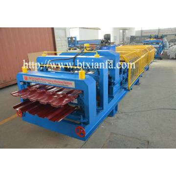 Double Layer arc cutting Roll Forming Machine