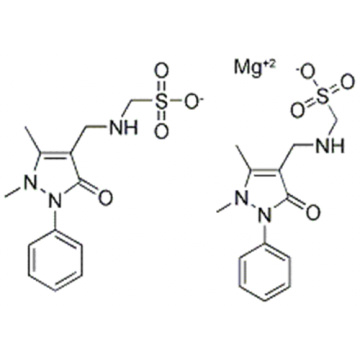 Magnesium,bis[[(2,3-dihydro-1,5-dimethyl-3-oxo-2-phenyl-1H-pyrazol-4-yl)methylamino-kN]methanesulfonato-kO]-,( 57188619,T-4)- (9CI) CAS 63372-86-1