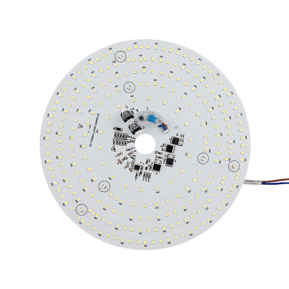 White light 24W ceiling light dimming light board module front