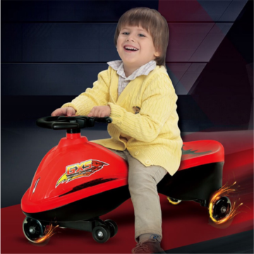 Bat Wheeled Ride On Car Child Wiggle Vehicle