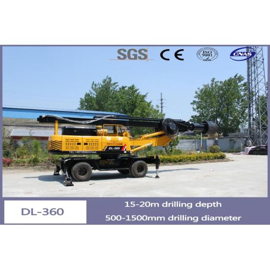 15-20 Meter Dl-360 Pile Driver Machine for Sale
