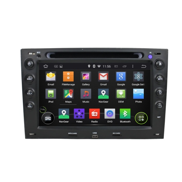 Android car DVD player for Renault Megane 2003-2009