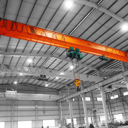 Customized 3ton single beam overhead crane workshop use
