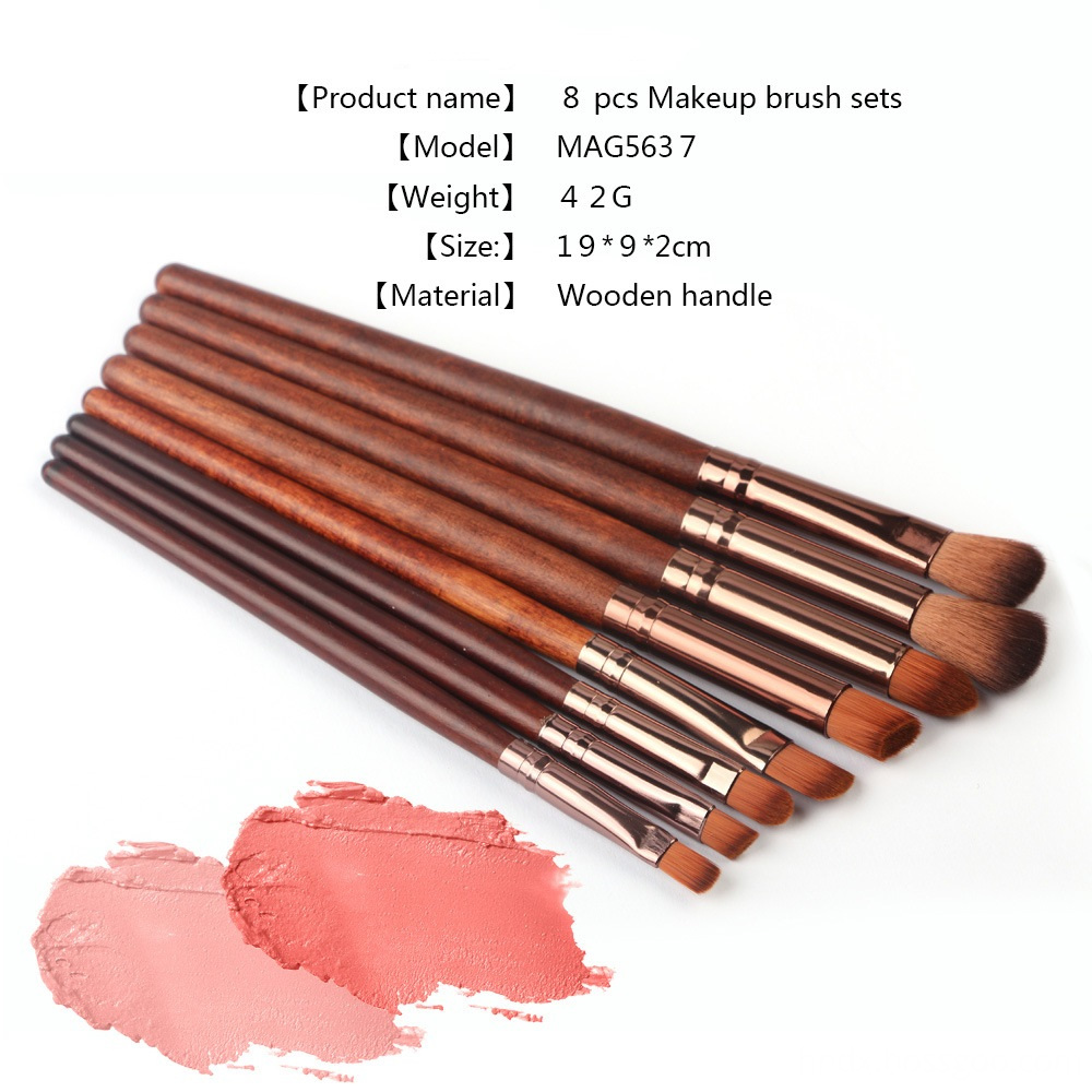 8 Pcs Eye Makeup Brushes Set 2