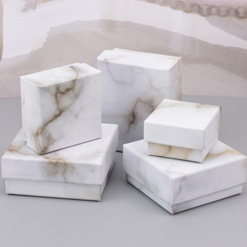 Marble pattern ring earring jewellery box online purchase