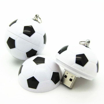 Plastic football usb flash drive