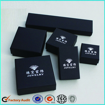 Black Jewelry Set Box Packaging