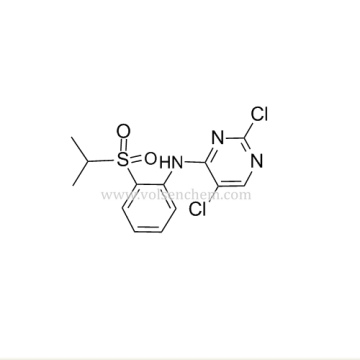CAS 761440-16-8, 2,5-Dichloro-N-(2-(isopropylsulfonyl)-phenyl)pyrimidin-4-amine Ceritinib Intermediate