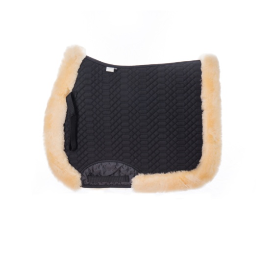 100% Australia High Quality Sheepskin Quilt Saddle Pad