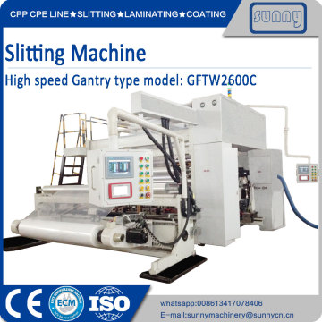Surface Winding Slitter Machine SUNNY MACHINERY