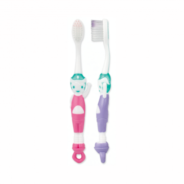 Soft Bristle Anti- Slide Handle Children Toothbrush