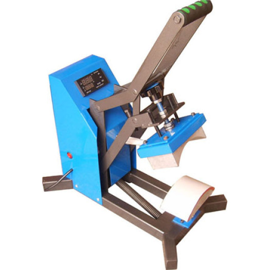 Auto Open Cap Heat Press with Cap Mounting Clamp
