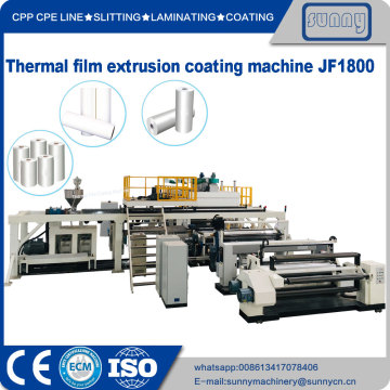 thermal film extrusion coating machine model JF1800