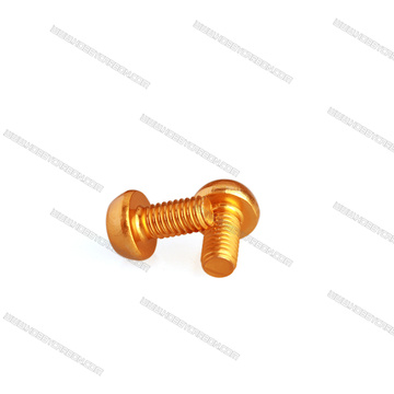 Factory Colorful 7075 Aluminum Screws And Bolts