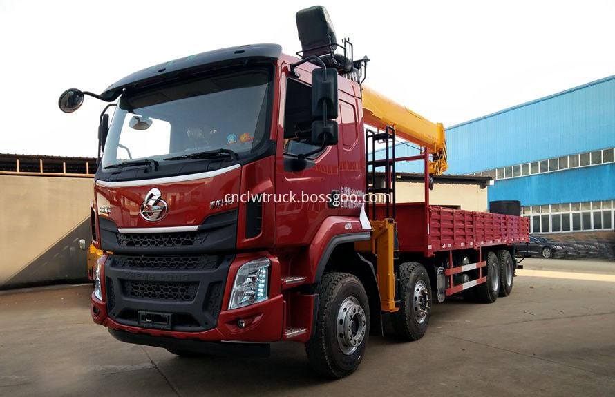 manual truck mounted crane 1