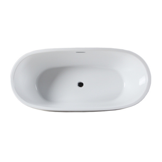 Oval Acrylic Soaking  Freestanding Bathtub