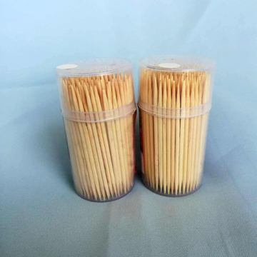 High Quality Hygienic Bamboo Toothpick Mini Bottle