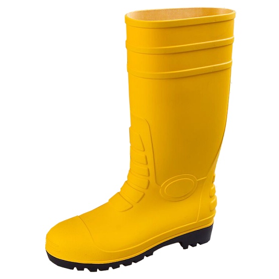 Yellow Safety PVC Gum Boots