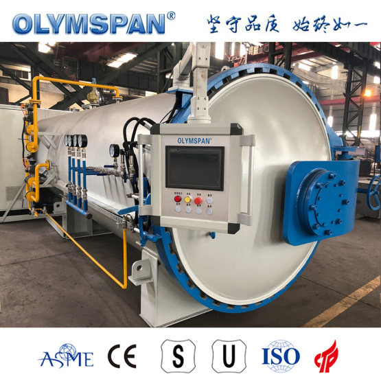 ASME standard small prepreg material autoclave