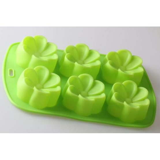 6 cups flower cake mold