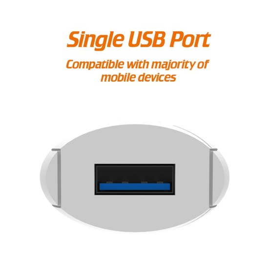 12W USB Wall Charger For Mobile Phone