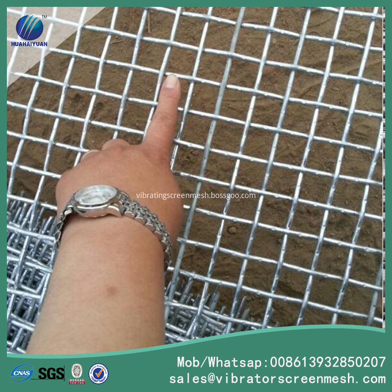 Galvanized Flat Top Woven Wire Cloths