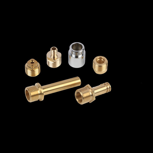 CNC Brass Outlet Connector