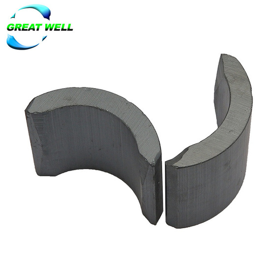 High Quality Y35 Ferrite Arc Magnet for Motor