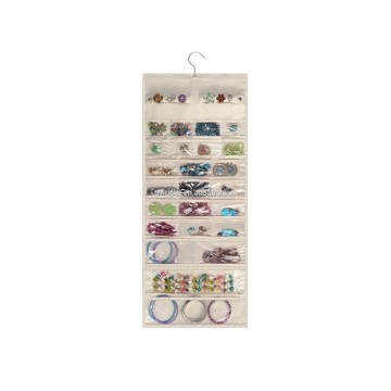 48 Pocket Jewelry Hanging Storage Organizer Holder Earring Bag Pouch Display HOT