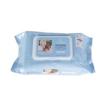 Pet Skin Care Unscented Pet Grooming Wipes