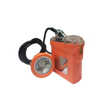 LED water proof headlamp with rechargeable lithium battery