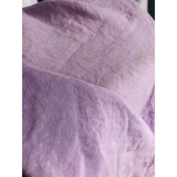 soft polyester wash cotton dyed fabric