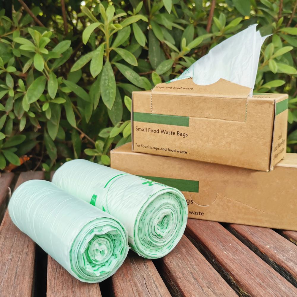 100% Biodegradable Natural Rubbish Plastic Bags