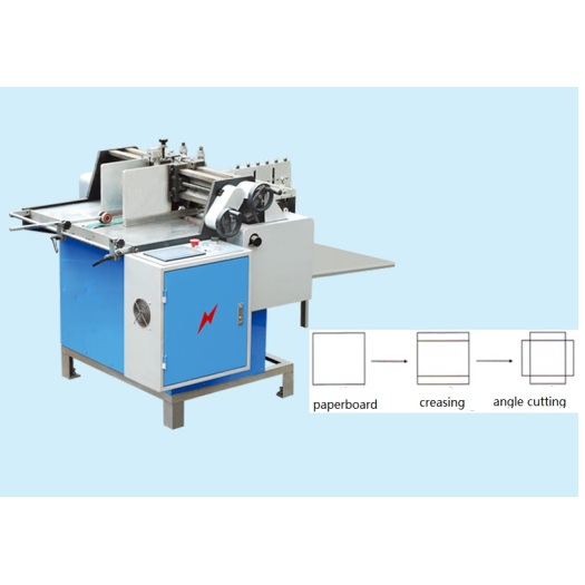 ZX-600 Paper board creasing and angle cutting machine