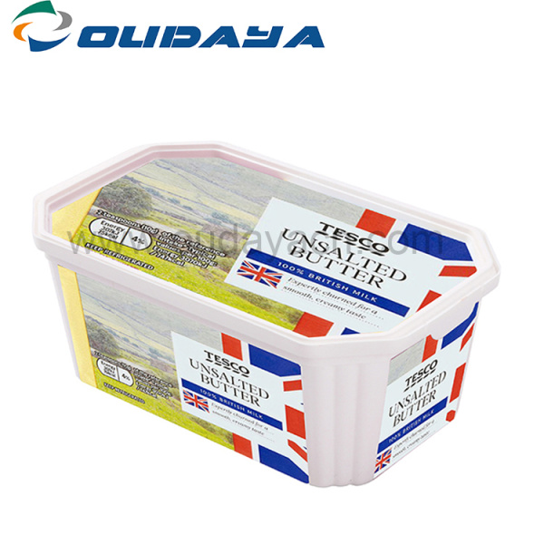 rectangle cheese butter storage container boxes with lid