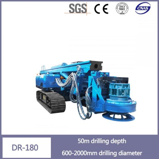 Stable Performance Hydraulic Rotary Pile Drilling Rig