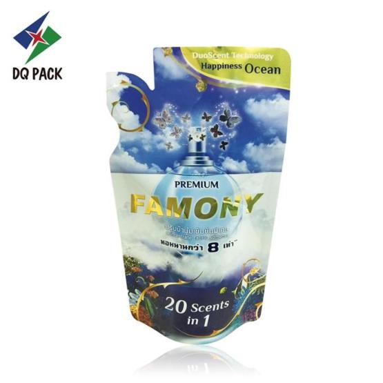 Plastic Liquid Stand Up Pouch Packaging Bag