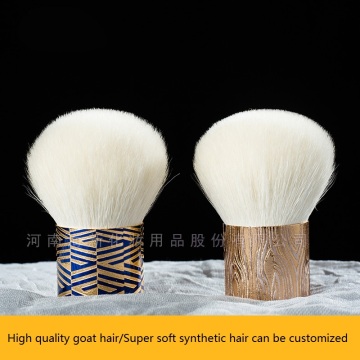 Goat hair face kabuki makeup brush powder brush