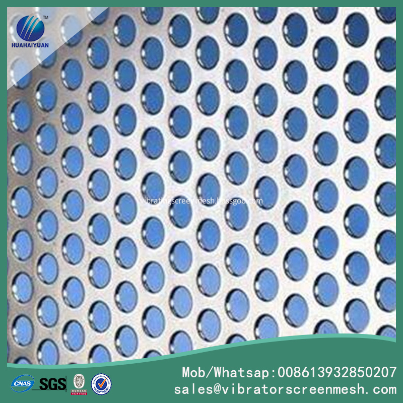 Round Hole Perforated Metal