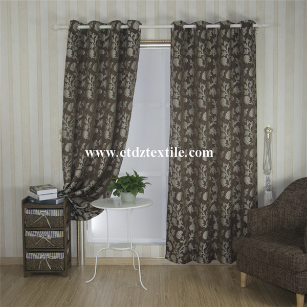 Newest Embroidery Like Window Curtain Shower Curtain