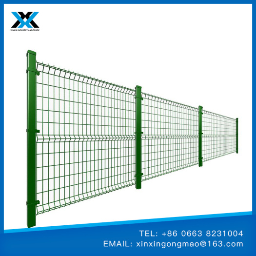 hot galvanized welded wire mesh fence