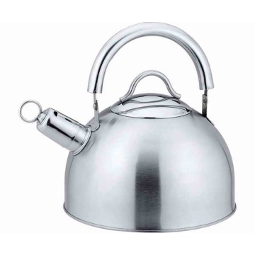 Movable steel handle tea pot