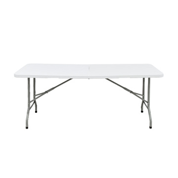 6 Foot Plastic Folding Lightweight and Portable Table