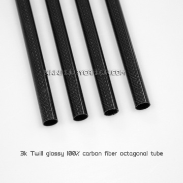 36x34x1000mm 3k Twill Gloss Carbon Fiber Tubes