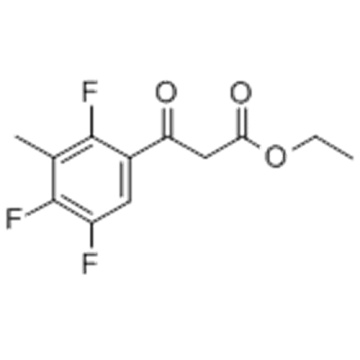 Benzenepropanoic acid,2,4,5-trifluoro-3-methyl-b-oxo-, ethyl ester CAS 112822-88-5