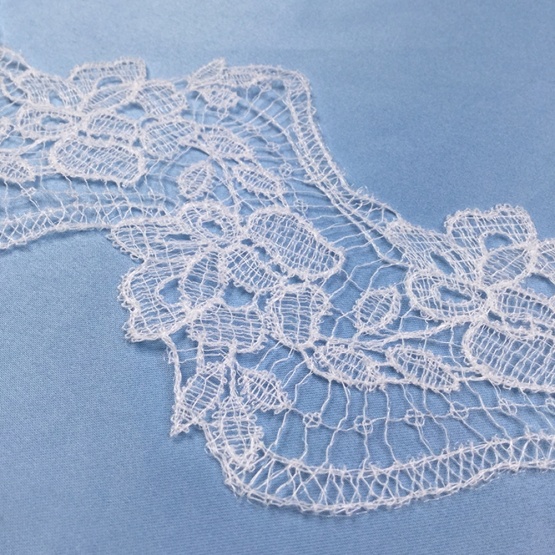 White Crochet Lace Trim for Dress