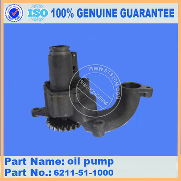 S6D140E-2 oil pump 6211-51-1000 excavator spare parts