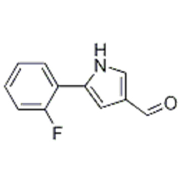 1H-Pyrrole-3-carboxaldehyde, 5-(2-fluorophenyl)- CAS 881674-56-2 